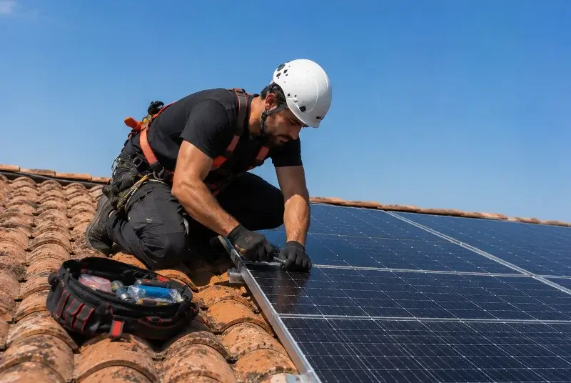 Maintenance et monitoring de panneaux solaires à Soulac-sur-Mer