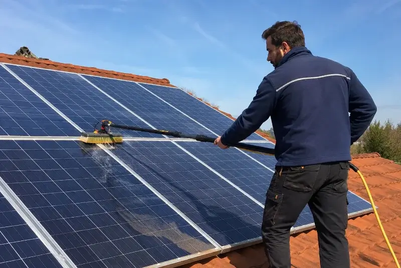 Nettoyage et entretien de panneaux solaires à Soulac-sur-Mer